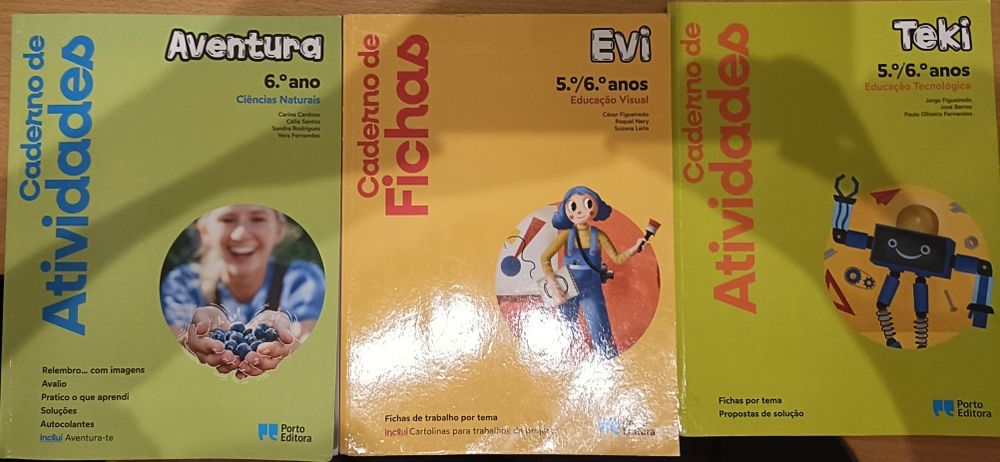 Cadernos de Atividade 6° Ano