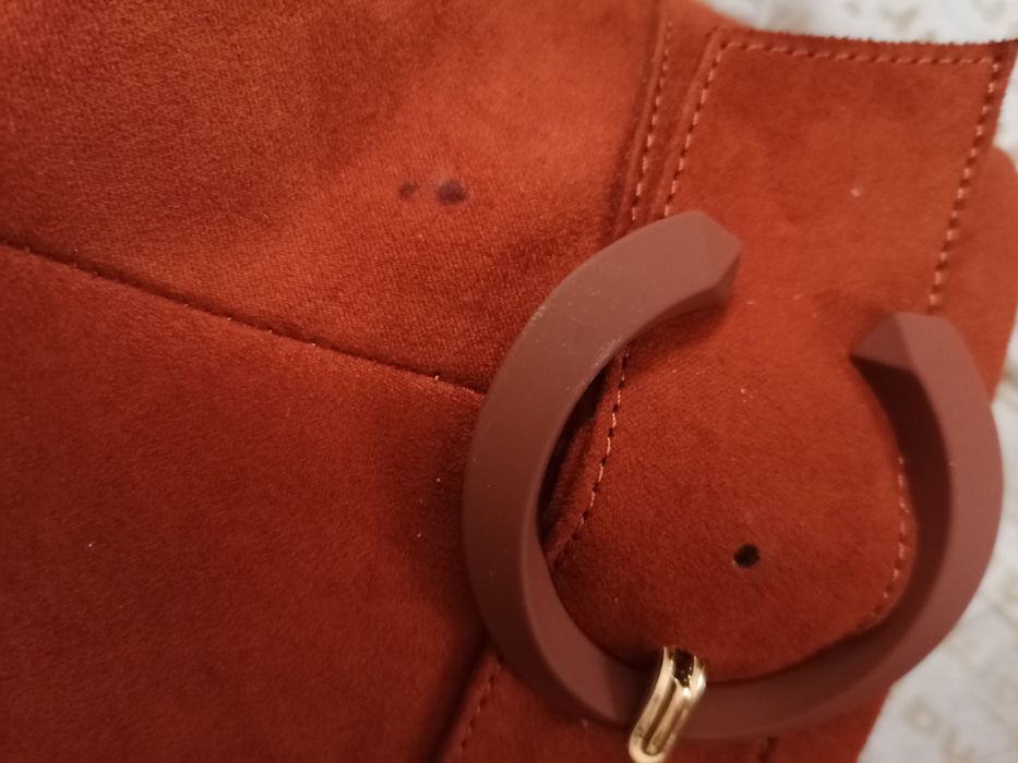 Rude botki Tamaris 37 wkładka 23,5 cm obcas 5 cm anti slide, feel soft