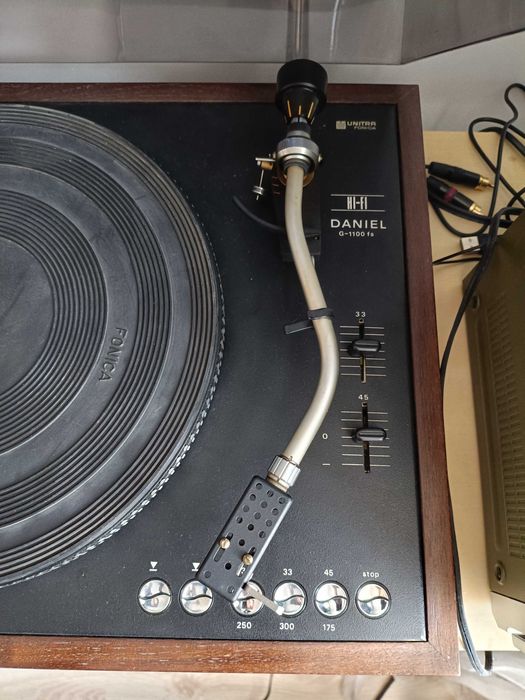 Gramofon Unitra Fonica G-1100 fs Daniel Nowe paski!