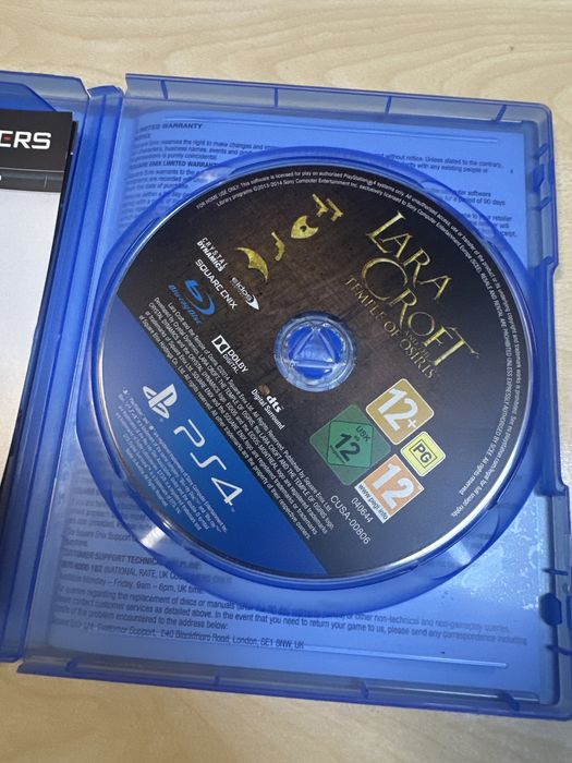 Lara croft and the temple of osiris ps4