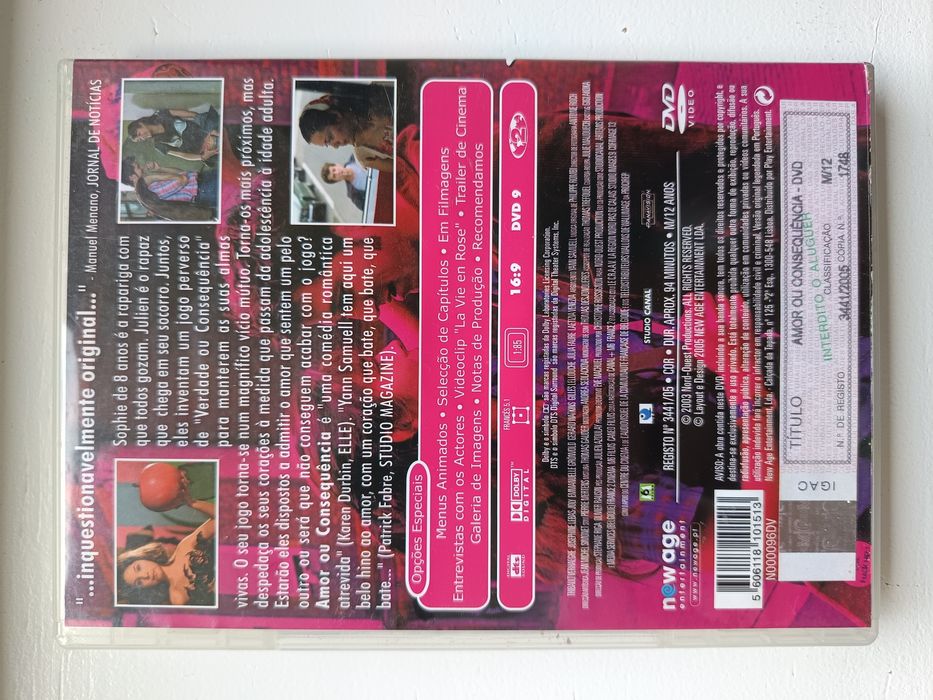 DVD amor ou consequência64171260627970121
