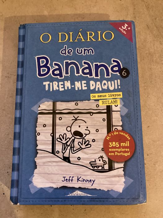 Livro diário de um banana em bom estado