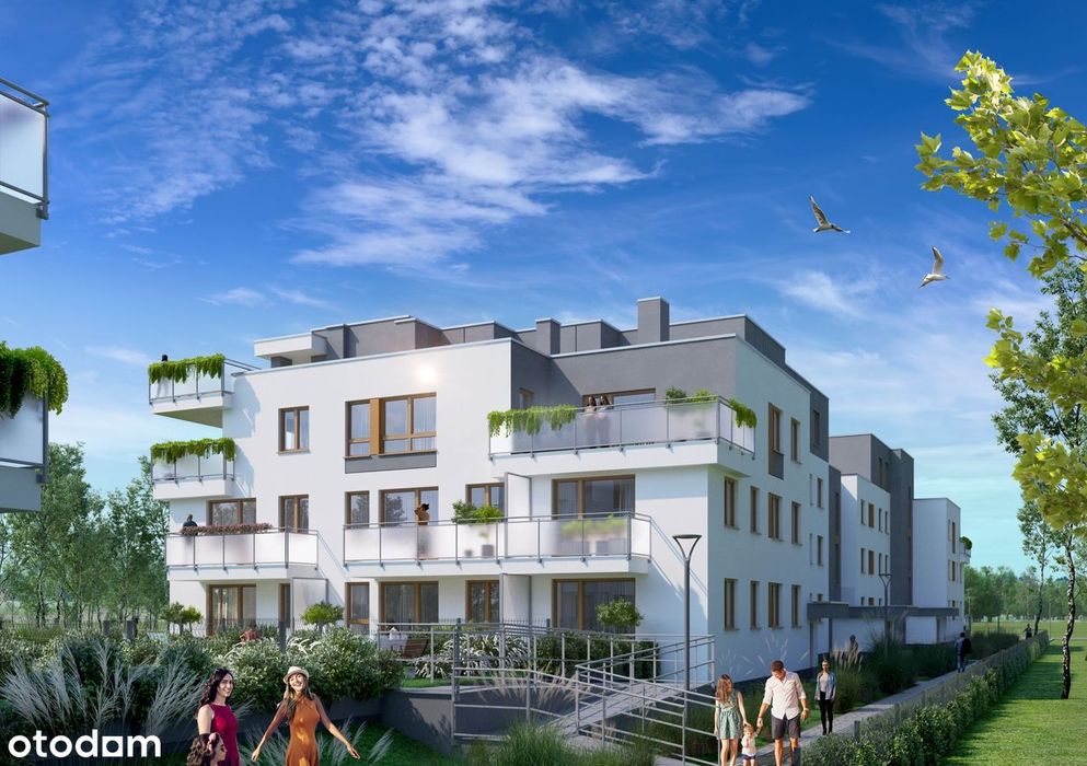 3-pokojowe mieszkanie 63m2 + balkon Bez Prowizji