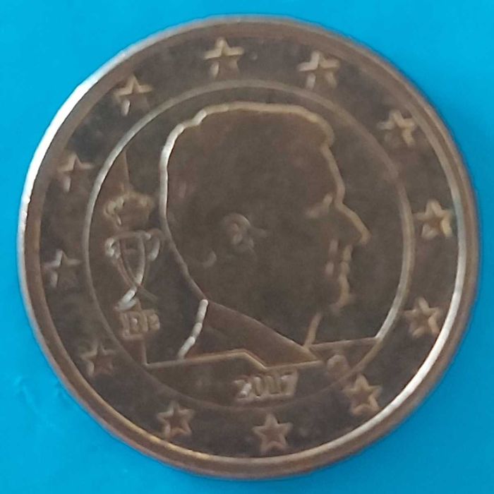 5 Cêntimos de 2017  do Luxemburgo. Henri