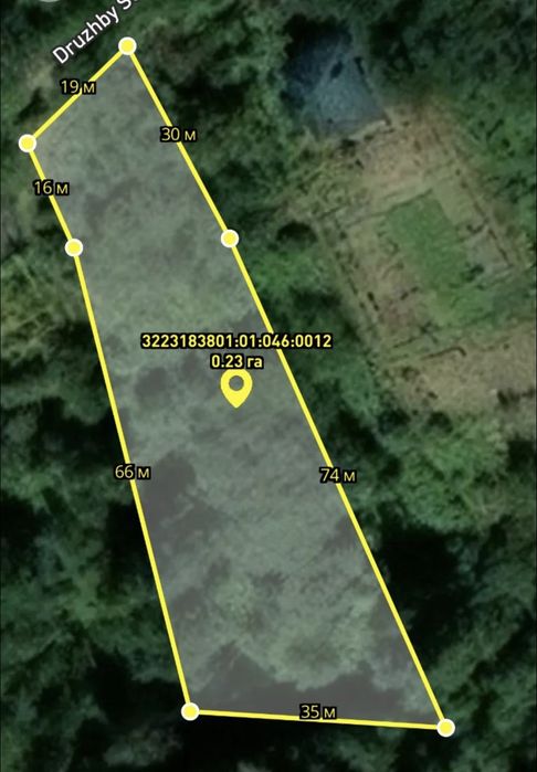 Участок, с Жуковцы 23 сотк Триполье Обухов, р-н Киев обл 280 за сот. Под застройку