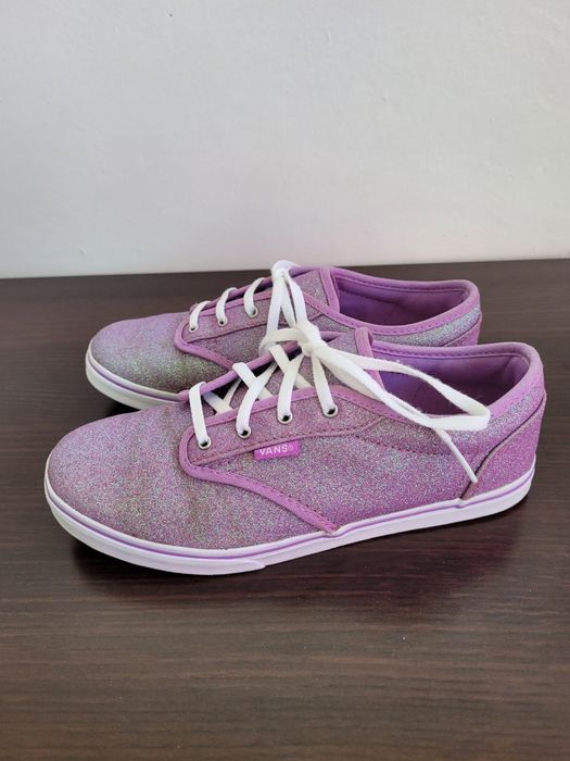 Fioletowe Vans 36.5/36