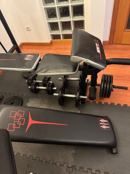 Mini ginásio caseiro