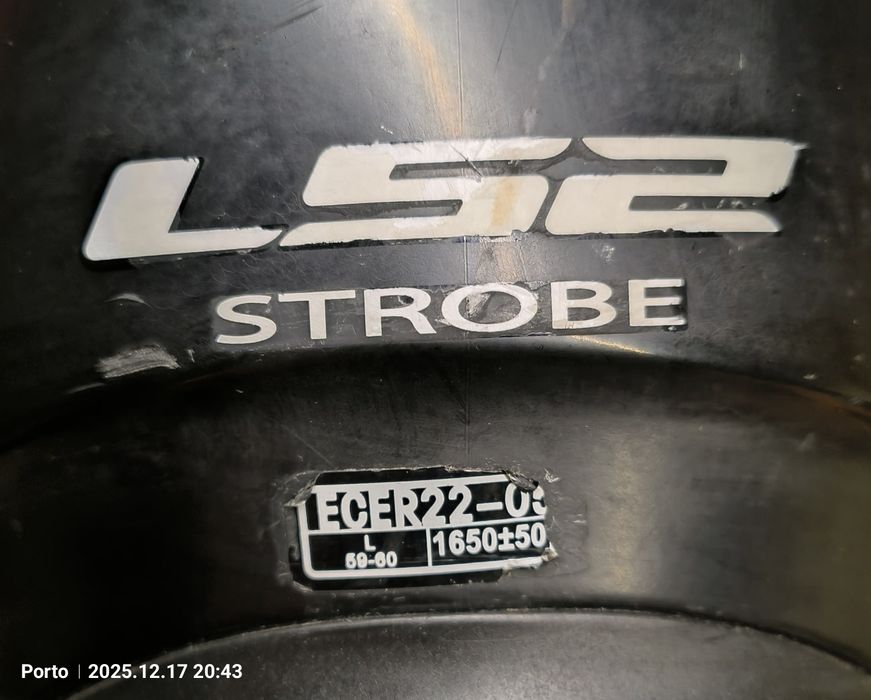 Capacete LS2 Strobe "L" usado