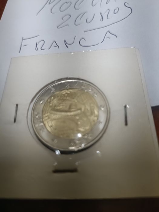 Coleções de moedas belas de 2euros podendo negociar