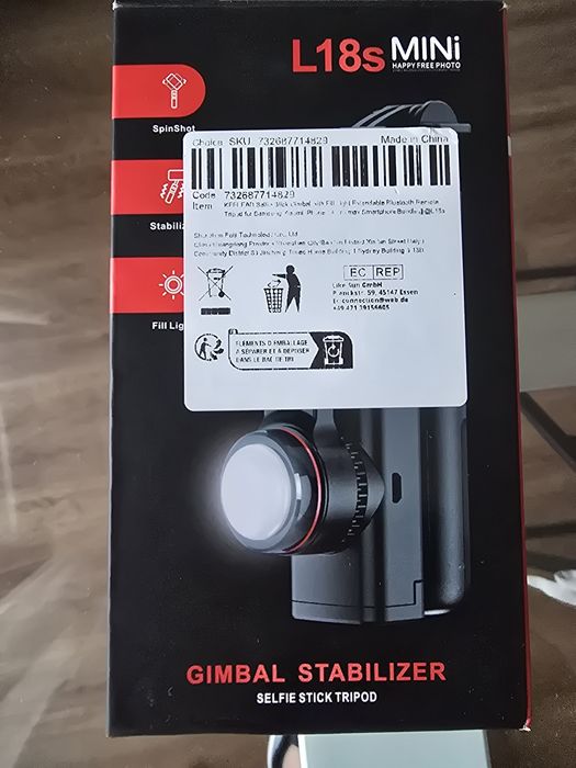 Gimbal L18s Mini Android e IOS