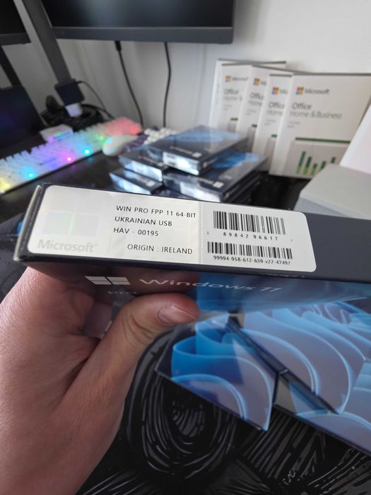 Windows 11 Pro • HAV-00195 • BOX USB Боксова Активація Віндовс Коробка