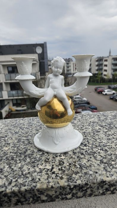 Porcelana Rosenthal świecznik antyk