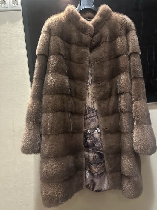 Новая норковая шуба плюшевая saga royal analog nafa Греция