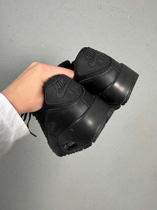 Кросівки Nike Air Max 90 Triple Black premium