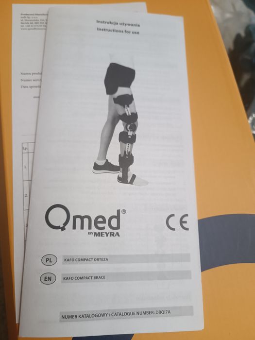 Orteza stawu kolanowego z zegarem