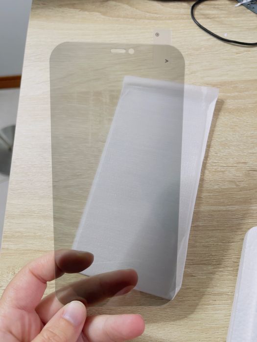 Película vidro temperado anti-spy iPhone 12 Pro Max