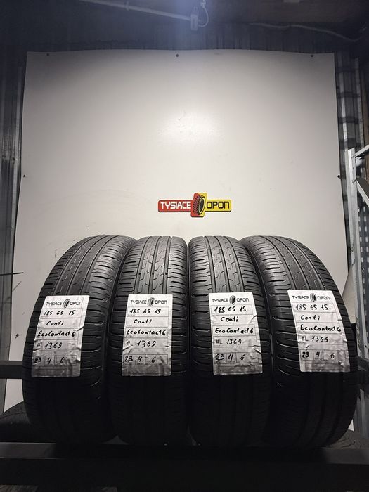 Opona letnia Continental 185/65R15 EcoContact 6 185/65/15 #L1369