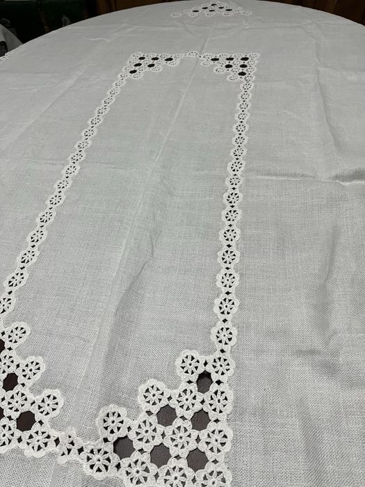 Toalha com renda 2.56cm