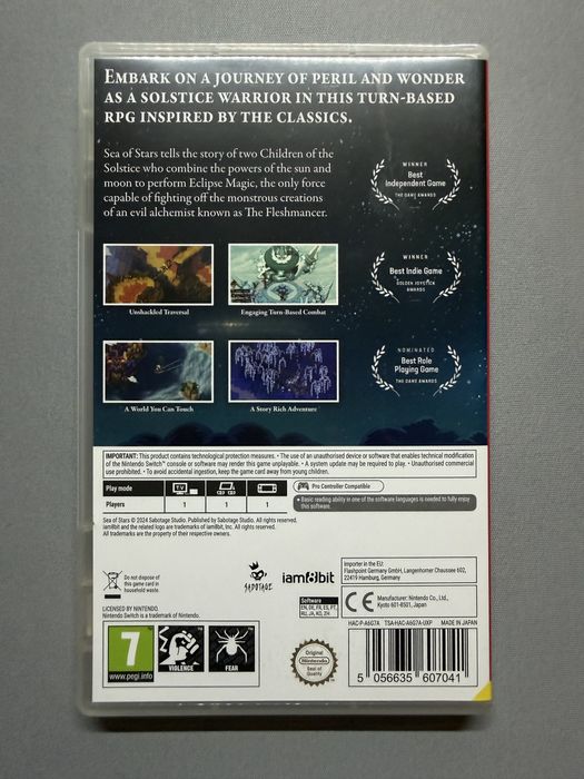 Sea of Stars Nintendo Switch