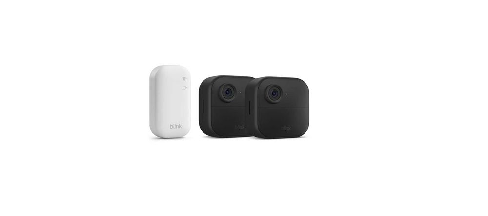 Zestaw dwóch kamer IP Blink Outdoor 4 + Sync Module + baterie