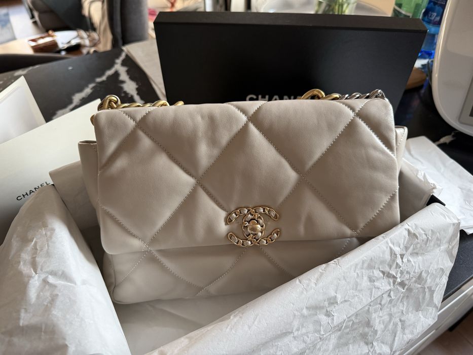 Chanel 19 Flap Bag Large - oryginalna torba Warszawa Mokotów • OLX.pl