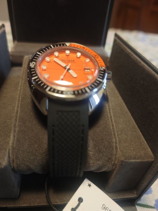 Zegarek męski automatyczny Bulova Devil Diver Ref. 96B350 jak nowy