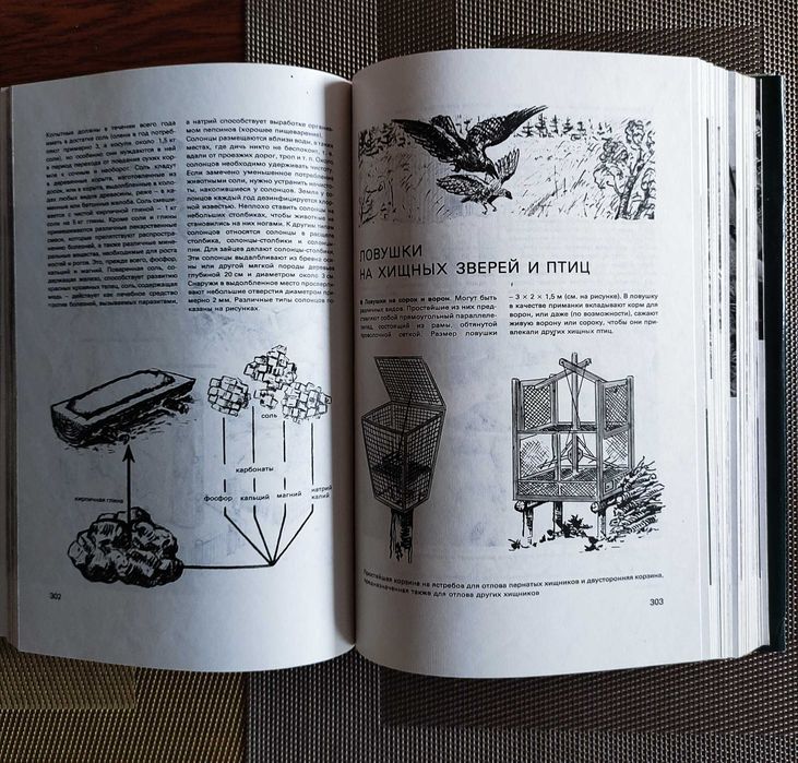 Герцег А. Б.  Охота в иллюстрациях 1984 г. Журнал Лес и человек 1991 г