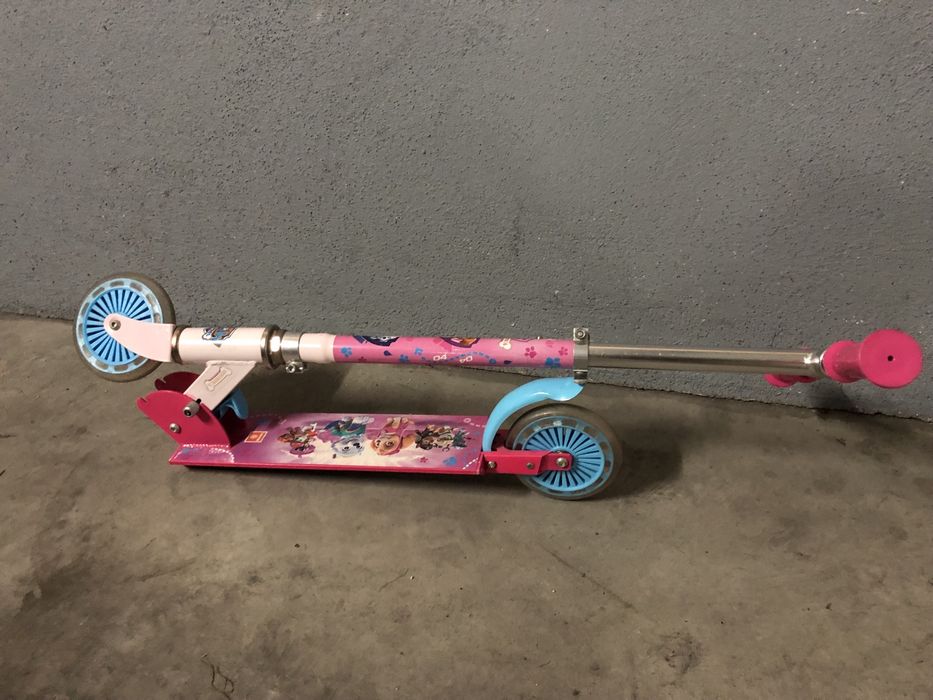 Trotinete menina patrulha pata