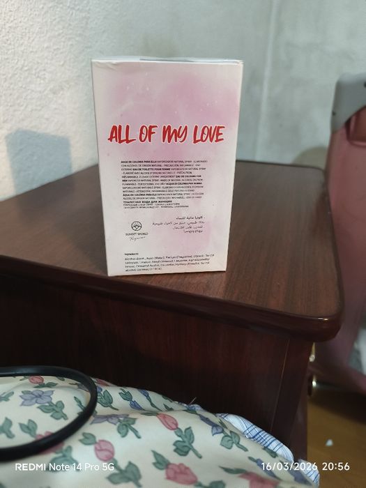 Perfume All Of My Love – Sunset World 100ml (Novo e Selado)