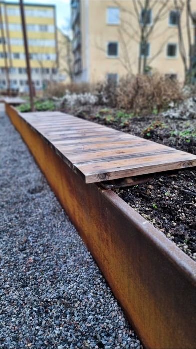 Blacha corten i profile