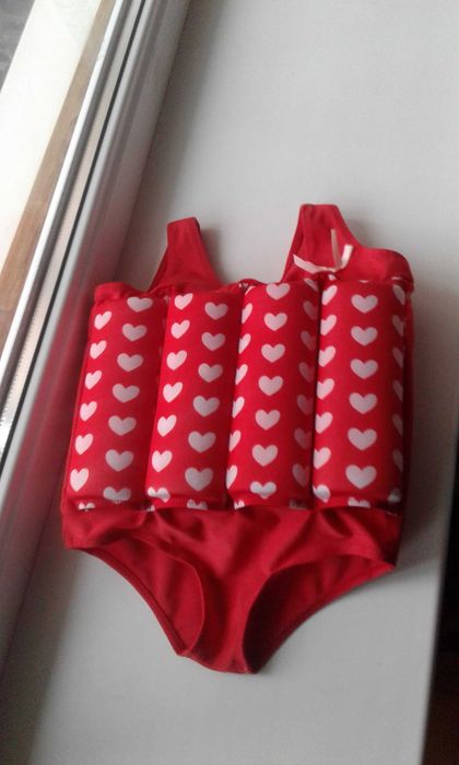 Детский купальник-поплавок с пенопластовыми вставками  р. 90