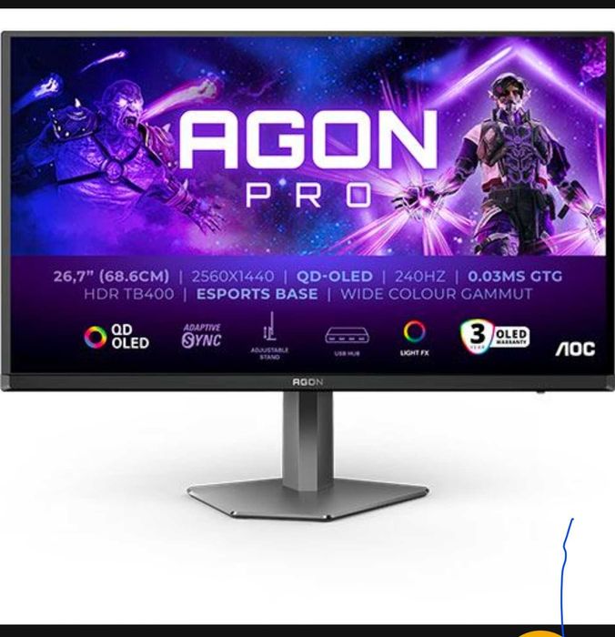monitor Gaming 240HZ 27 polegadas quadhd