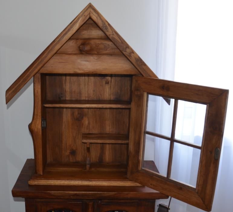 Expositor em Teka, para parede ou de pousar