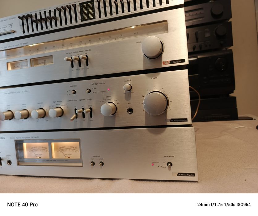 Technics zestaw  stereo