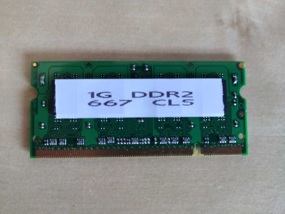 3x adata/Kingston/Samsung 1GB DDR2 667MHz (Memória de portátil, SO-DIMM)