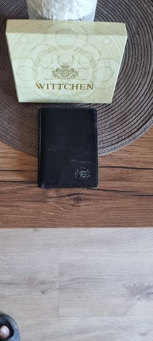 Portfel męski skóra czarny Wittchen