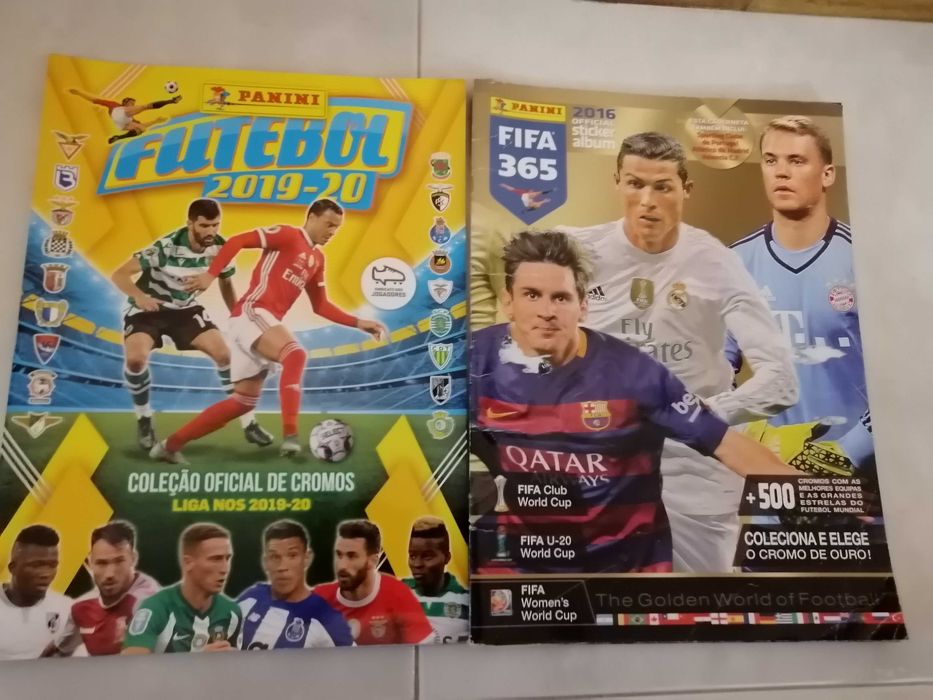 Cadernetas de futebol e outras