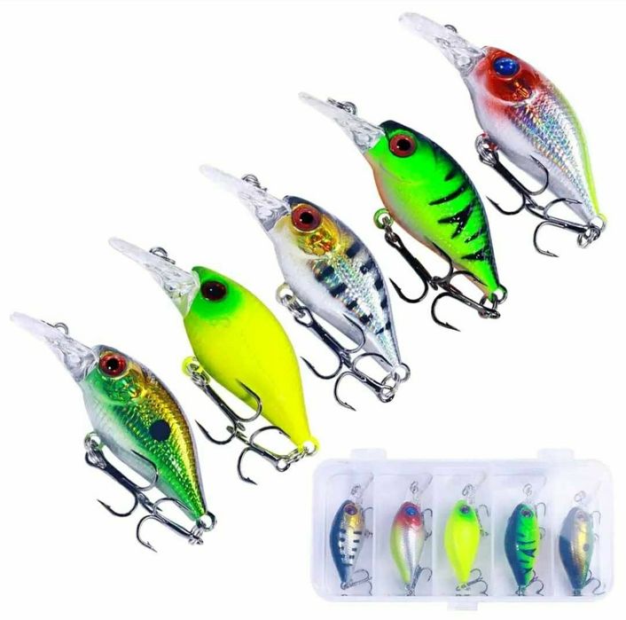 Набор воблеров 10 шт. Воблер. Блесна.Приманка на щуку,  окуня, судака.