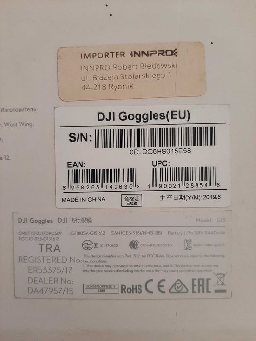 DJI Mavic 2 Pro Fly More + DJI Goggle