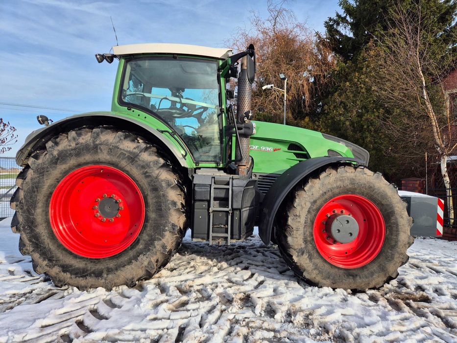 Fendt 936 Vario 55km/h obciążnik zaczepy opony jak nowe ciągnik
