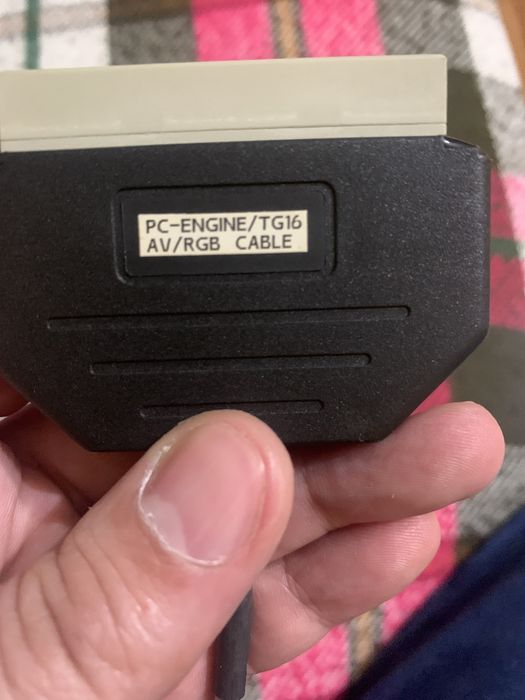 Cabo RGB PC-Engine/TG-16 Porta EXT