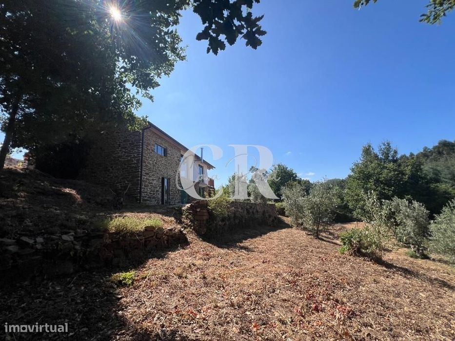 Casa de Pedra Renovada, Ruínas, Riacho, Poços e 15.570m2 de Terreno na