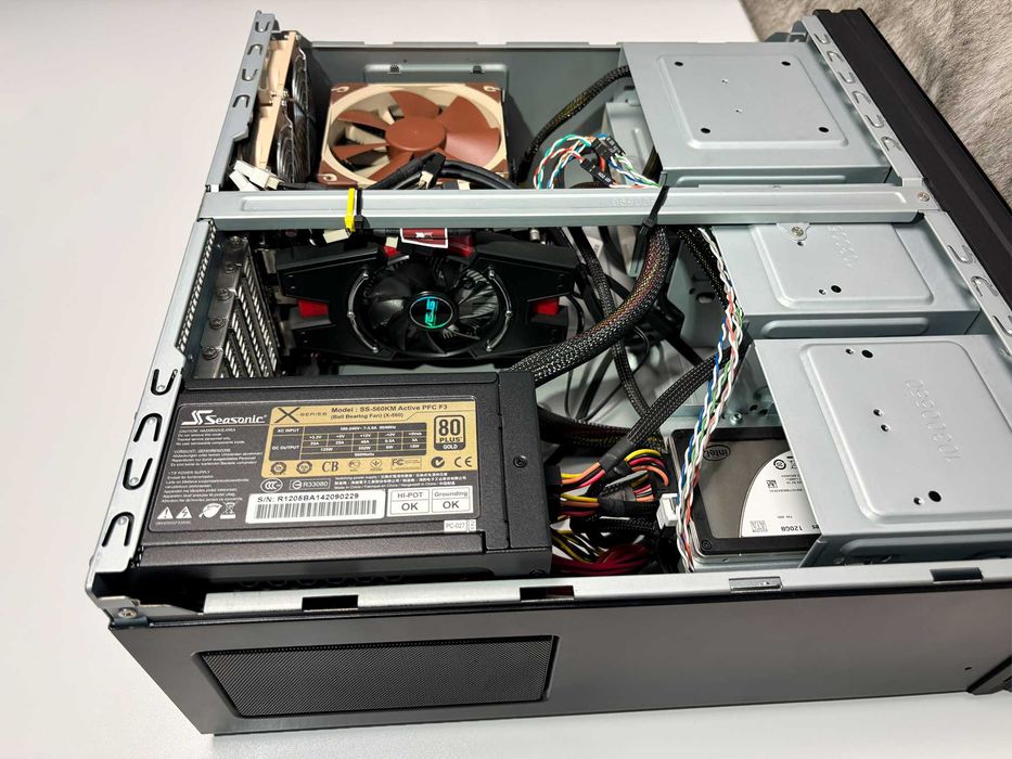 Тихий HTPC SilverStone LC10-E / i7-3770 / ASUS / Noctua