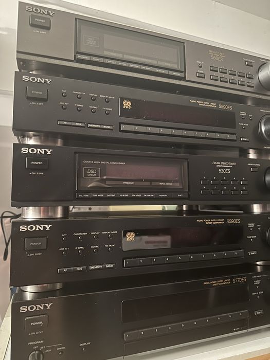 Тюнери від  Sony ES ST S530ES, ST S550ES , ST S590ES, ST S770ES