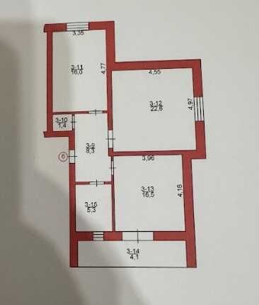 2-к. квартира у новому затишному житловому комплексі клубного типу.