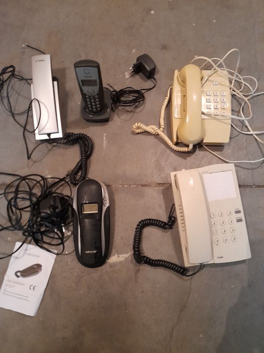 6 telefones fixos