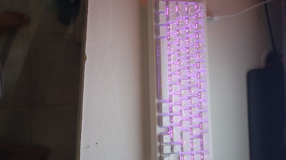 Attack shark x68he teclado profissional