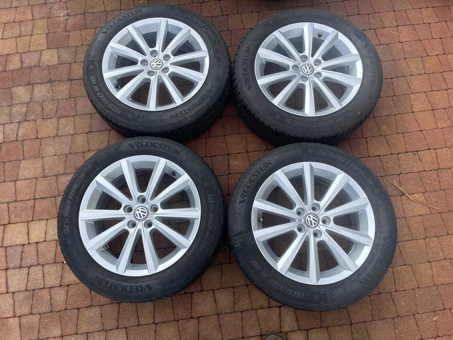 4080. Alufelgi 16" Vw Polo VI 2G0 oryginalne 6.5Jx16 ET45 5x100