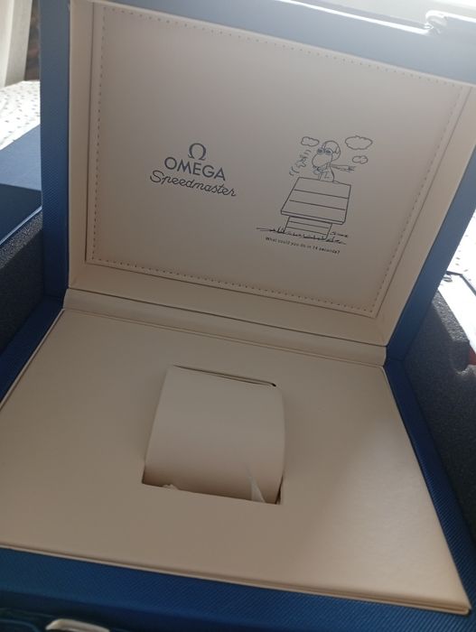 Caixa para relógio omega Snoopy