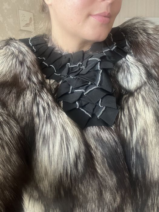 Полушубок из чернобурки